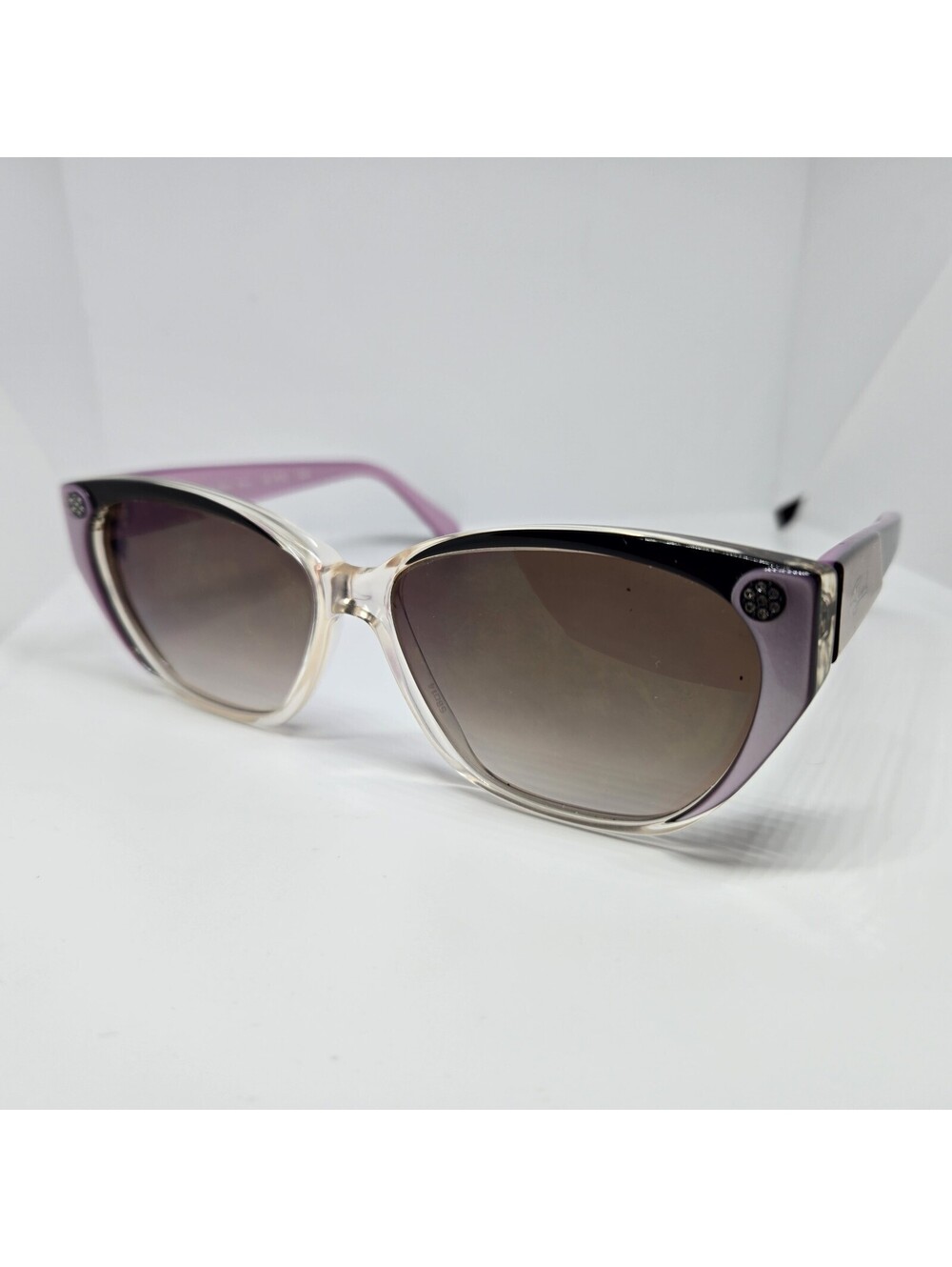 Guy Laroche Optique Sunglasses PURPLE/BROWN (Model GL 2156 G58) 58-14-140 France